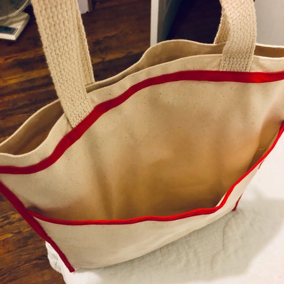 Handmade canvas tote bag - Picture 3 of 9